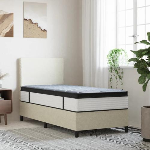 Vidaxl Matelas À Ressorts Ensachés Moyen Plus 90x200 Cm