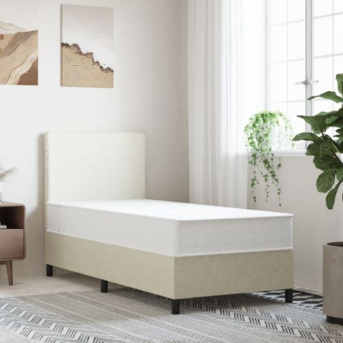 Vidaxl Matelas À Ressorts Ensachés Dureté Moyenne 80x200 Cm