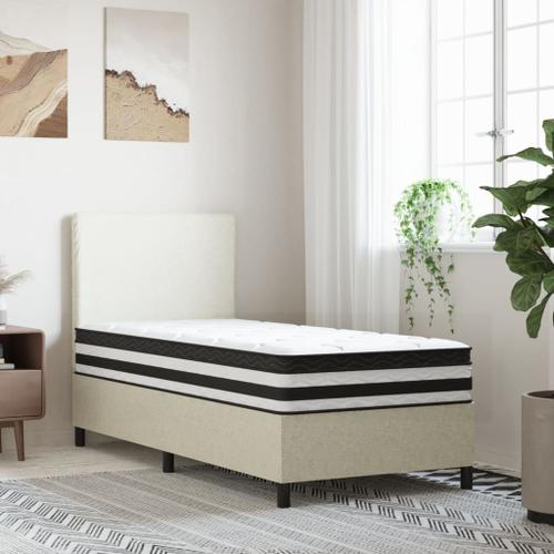 Vidaxl Matelas À Ressorts Ensachés Moyen 80x200 Cm