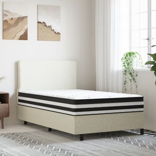 Vidaxl Matelas À Ressorts Ensachés Moyen 120x200 Cm