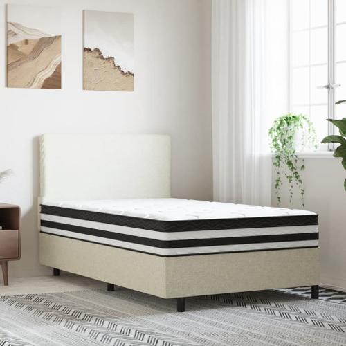 Vidaxl Matelas À Ressorts Ensachés Moyen 100x200 Cm