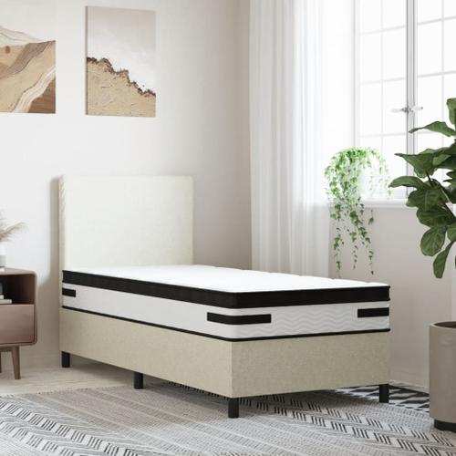 Vidaxl Matelas À Ressorts Ensachés Moyen Plus 70x200 Cm