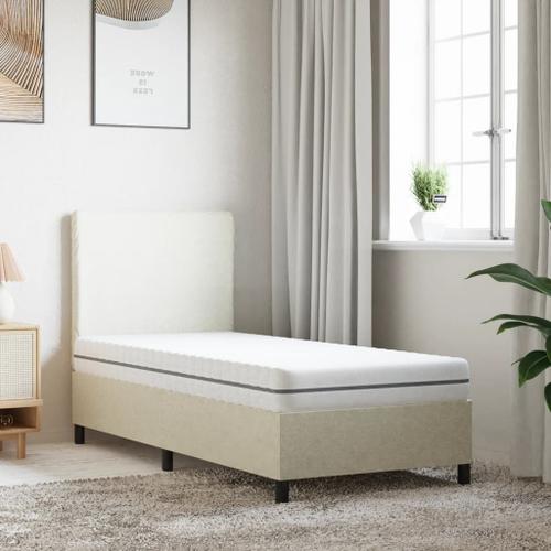 Vidaxl Matelas En Mousse Moyennement Doux 80x200 Cm