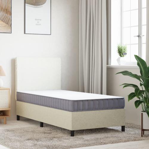 Vidaxl Matelas En Mousse Moyennement Doux 80x200 Cm