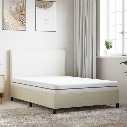 Vidaxl Matelas En Mousse Moyennement Doux 120x200 Cm