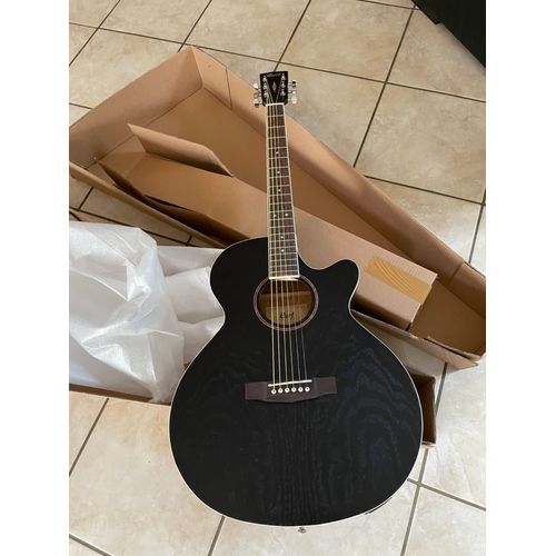 Guitare Folk Cort Frêne Noir