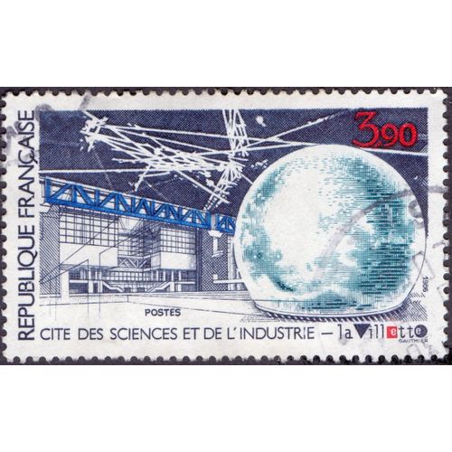 Timbre La Villette - Cité Des Sciences Et De L'industrie