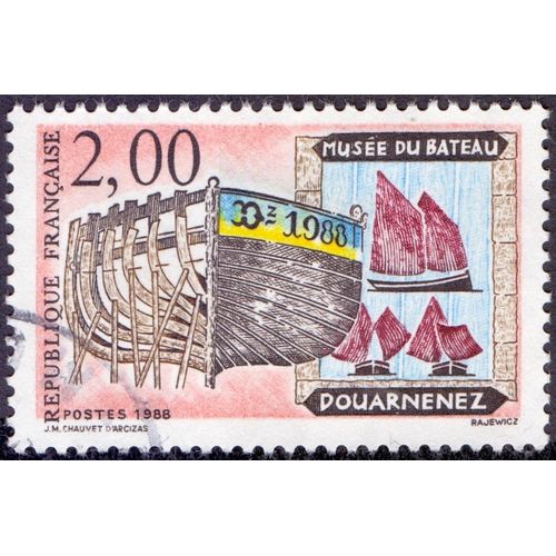 Timbre Musée Du Bateau Douarnenez