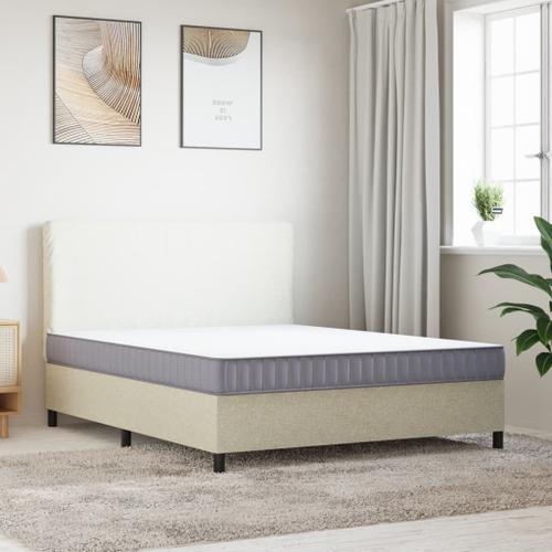 Vidaxl Matelas En Mousse Moyennement Doux 160x200 Cm