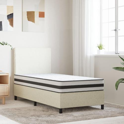 Vidaxl Matelas À Ressorts Bonnell Moyen 70x200 Cm