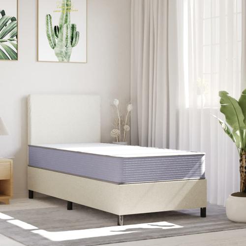 Vidaxl Matelas En Mousse Moyennement Doux 80x200 Cm