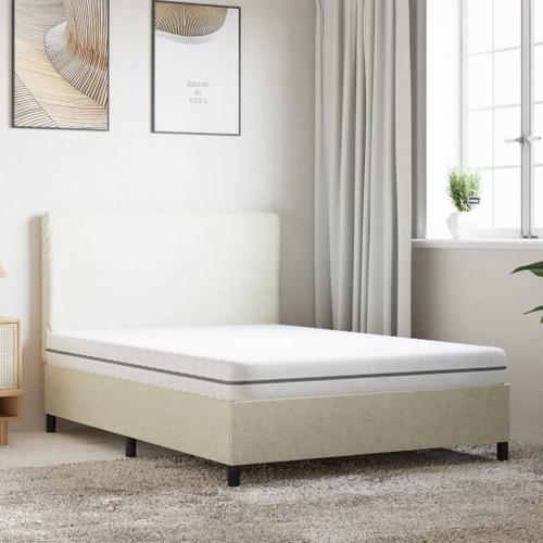 Vidaxl Matelas En Mousse Moyennement Doux 140x190 Cm