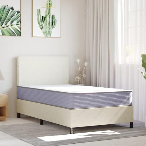 Vidaxl Matelas En Mousse Moyennement Doux 100x200 Cm