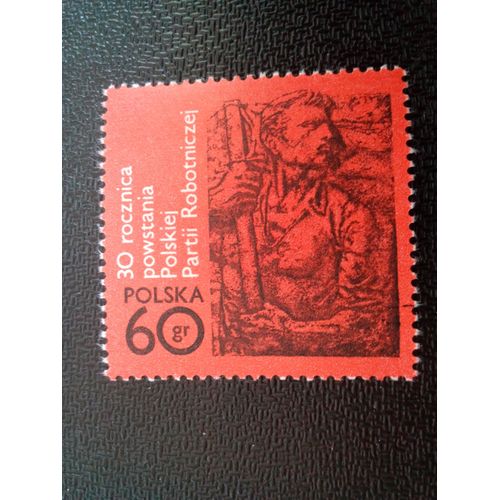 Timbre Pologne Yt 1993 Parti Des Travailleurs Polonais, 30e Anniversaire. 1972 ( 20404 )