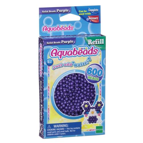 Aquabeads La recharge perles violettes