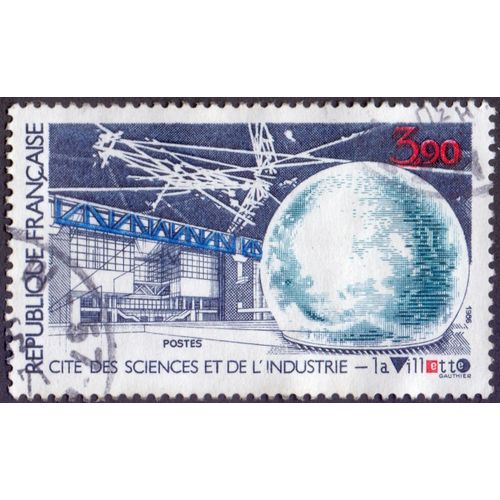Timbre Cité Des Sciences Et De L'industrie-La Villette