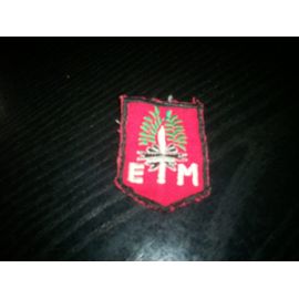 Écusson À Coudre Etm