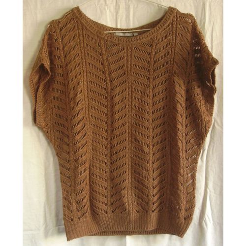 Pull Ajouré Marron 3 Suisses Collection - Taille L / 42/44