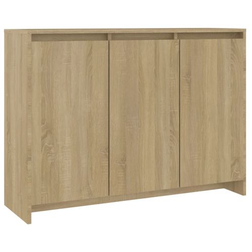 Vidaxl Buffet Chêne Sonoma 102x33x75 Cm Aggloméré