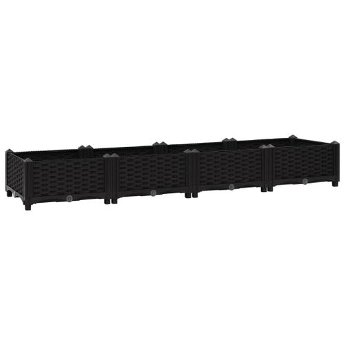 Vidaxl Lit Surélevé 160x40x23 Cm Polypropylène