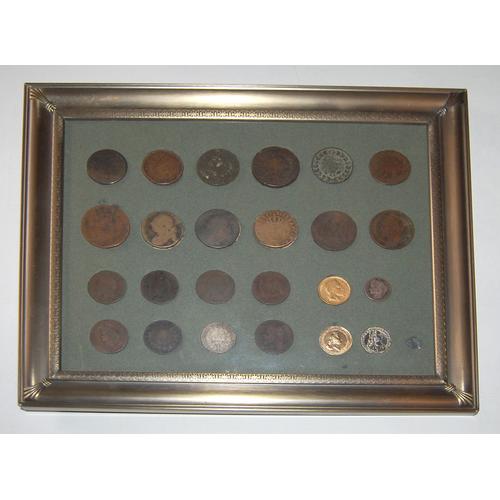 Lot Napoleon Or Revolution Monnaie Sous Verre 50