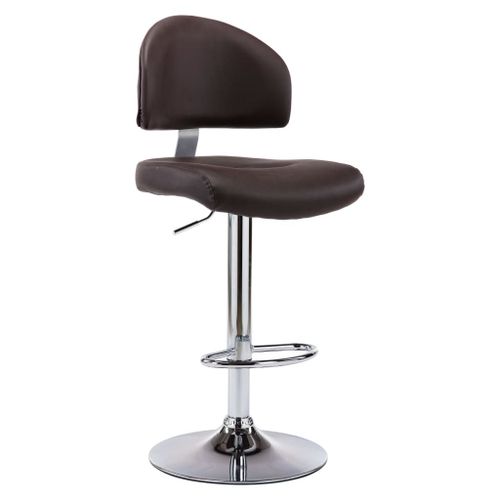 Tabouret De Bar Marron Similicuir