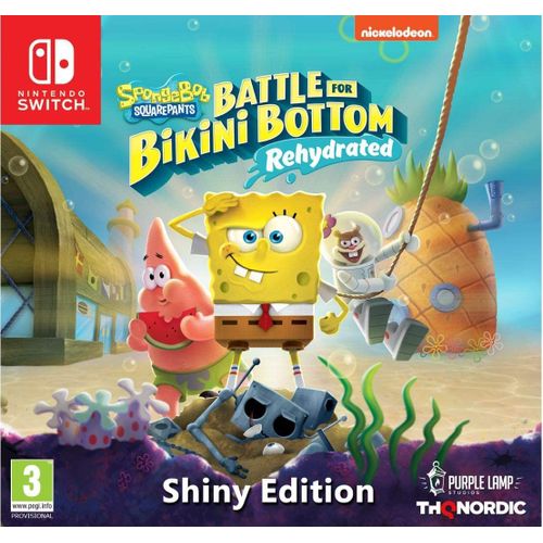 Spongebob Squarepants: Battle For Bikini Bottom - Rehydrated - Shiny Edition Switch