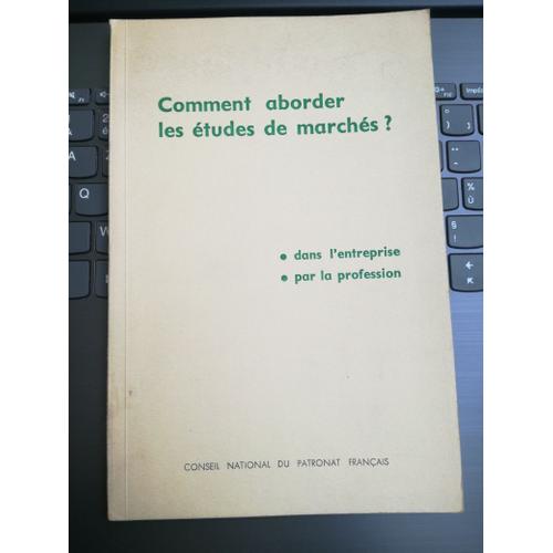 Comment Aborder Les Études De Marchés Edition 1958