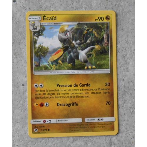 Carte Pokemon Française. Ecaid 53/ 70 Majesté Des Dragons