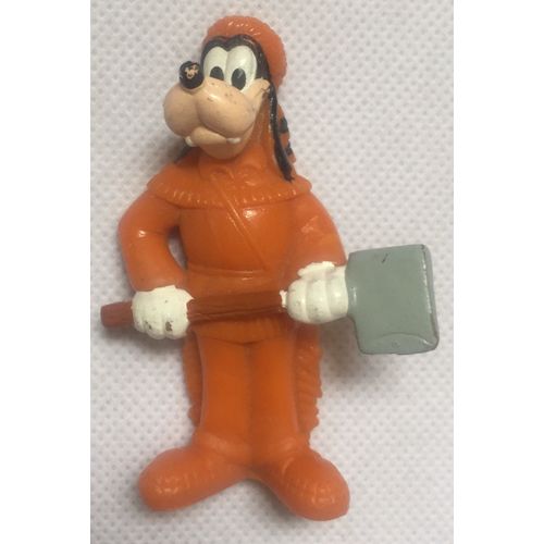 Figurine Dingo Trappeur, Davy Crockett, Dessin Animé, Walt Disney, Animation