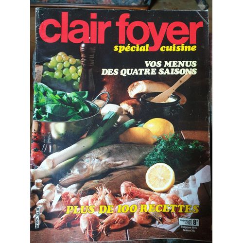 Clair Foyer 353 Vos Menus Des Quatre Saisons