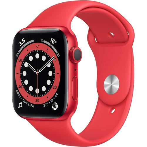 Watch Series 6 44mm (Gps) - Boîtier En Aluminium (Product)Red Avec Bracelet Sport (Product)Red (Reconditionné)