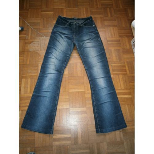 Pantalon Jean School Rag Taille U.S 32 Délavé Pattes Larges