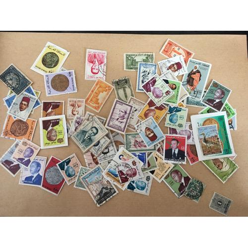 Maroc - Lot De 70 Timbres Différents - Rl 7