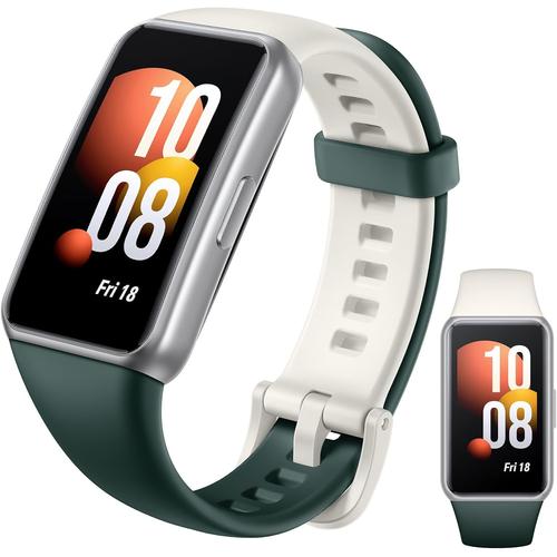 Band 7 Smartwatch 1,47 ""Écran Amoled Gps Montres Connectées, Spo2 Traqueur De Fitness, Suivi Du Sommeil, Moniteur De Fréquence Cardiaque Toute La Journée, 96 Modes De Sport, Verte