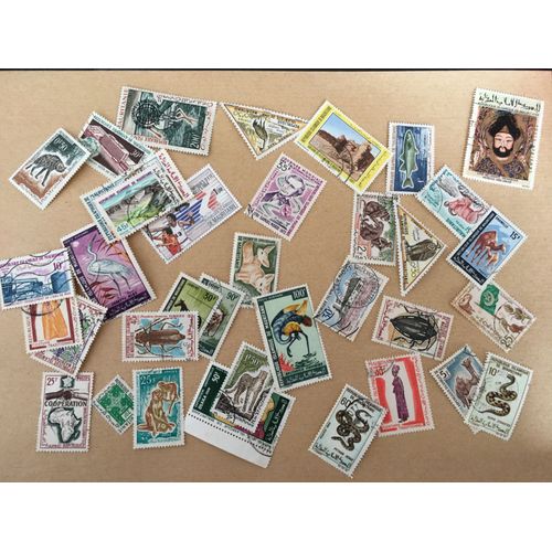 Mauritanie - Lot De 36 Timbres Différents - Rl 14