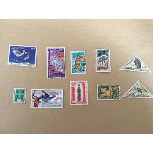 Mauritanie - Lot De 10 Timbres Différents - Rl 15