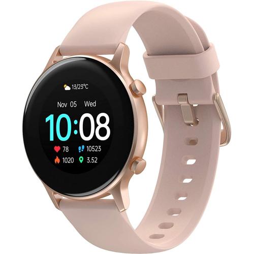 Montres Connectées Femmes,Hommes Smartwatch Avec Moniteur D'activité, D'oxygène Dans Le Sang (Spo2), Moniteur De Fréquence Cardiaque, Étanche 5atm, Moniteur De Sommeil Pour Iphone Et Android