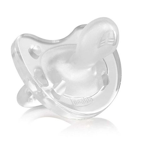Sucette Physio Soft En Silicone 6-16m Transparente - Chicco