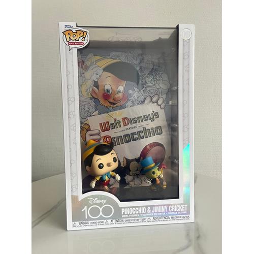 Pop Movie Poster Disney 100 Pinocchio & Jiminy Cricket 08
