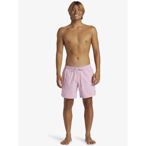 Short De Bain Quiksilver Everyday Solid Volley 15 Rose