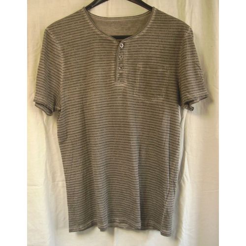 T Shirt Manches Courtes Rayé - Kiabi - Taille L