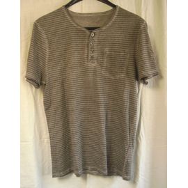 T Shirt Manches Courtes Rayé - Kiabi - Taille L