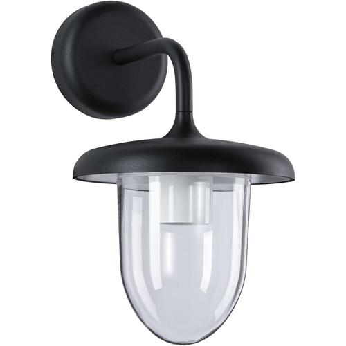 Luminaire D'extérieur Applique Vintario Résistant À L'eau De Mer Ip44 Rond 180x250mm Max. 20v 230v Anthracite Alu Sans Ampoule E27, Aluminium