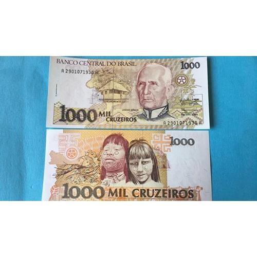 Billet Bresil 1000 Cruzeiros