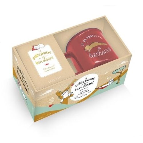La Petite Pause Du Bon Vivant - Coffret Avec Un Mug En Céramique Et Un Petit Manuel Du Bon Vivant