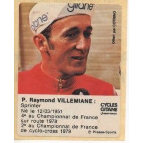 P. Raymond Villemiane Sprinter Cycliste