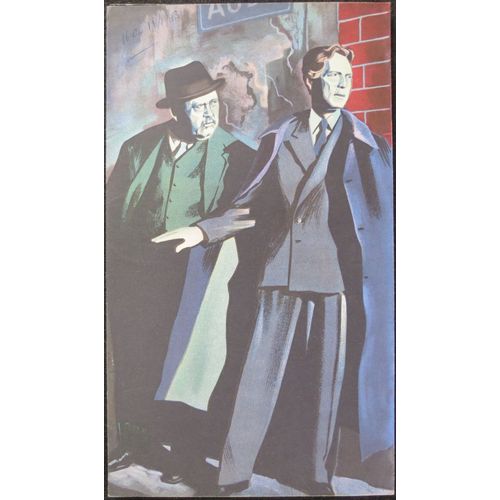 L'homme De La Tour Eiffel * Film 1949 Burgess Meredith Avec Charles Laughton ; Franchot Tone ; Burgess Meredith * Livret De Cin?ma - 8 Pages 31x18 Cm - Dossier De Presse - Roman Georges Simenon