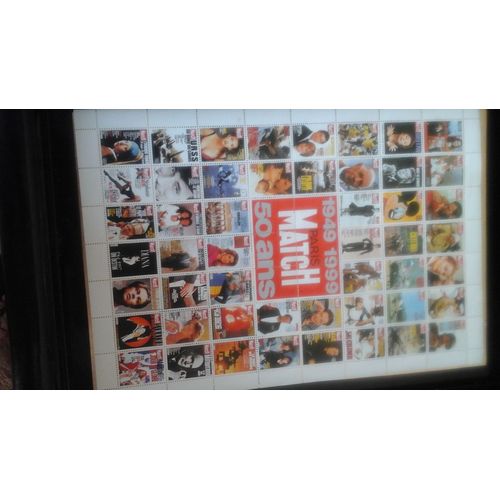 Planche Commémorative Des 50 Ans De Paris Match