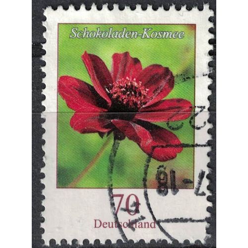 Allemagne 2015 Oblitéré Used Plante Fleur Schokoladen Kosmee Atrosanguineus Cosmos Chocolat Su